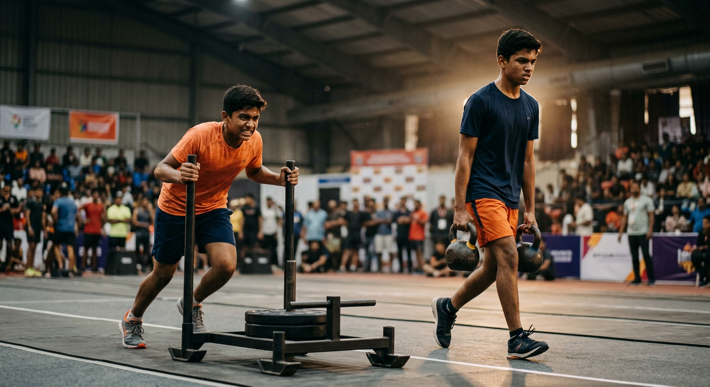 Performance FITKIDROX (13+ years) · Youth fitness racing category at FITKIDROX Chandigarh